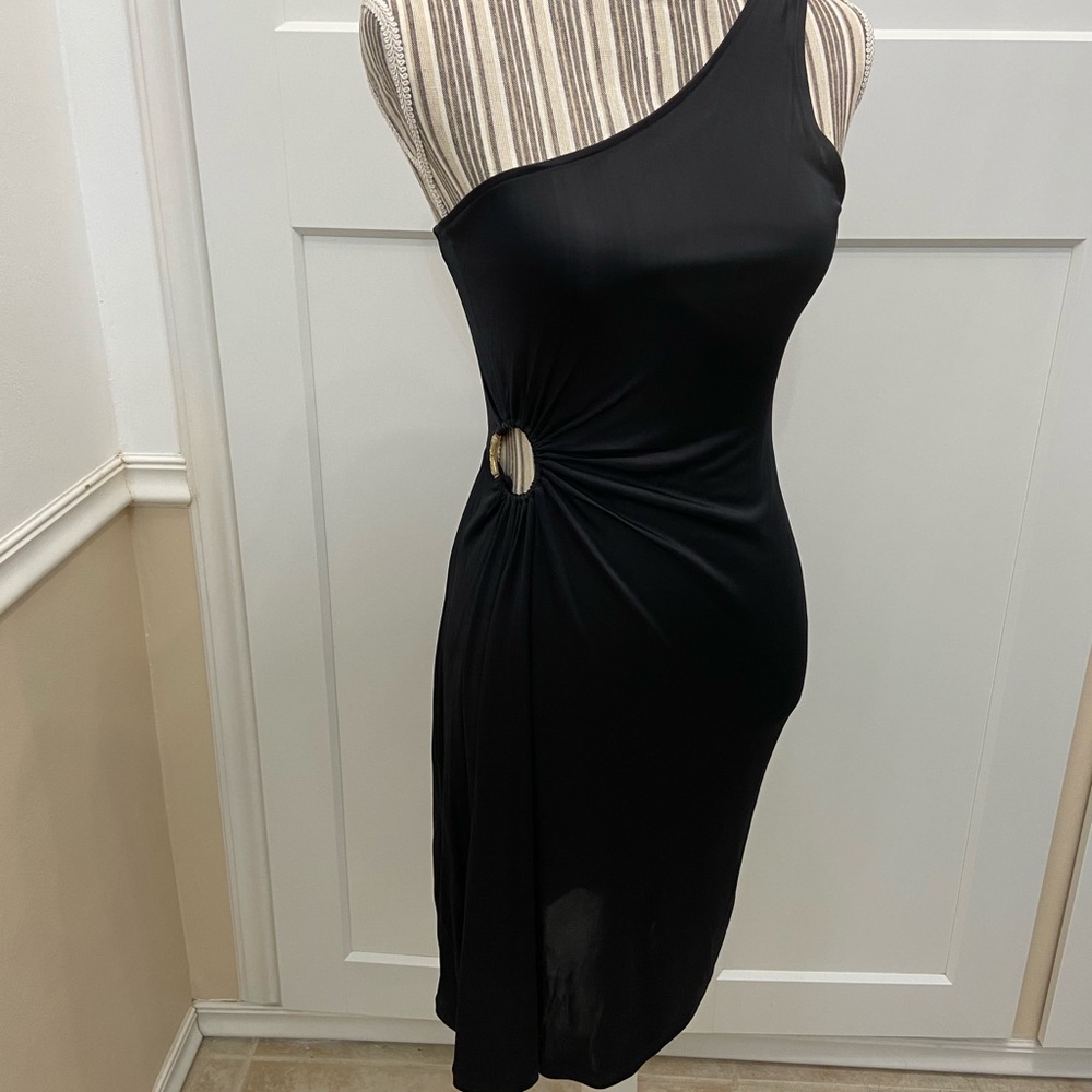 Sexy Moda International One Shoulder O-Ring Dress